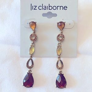 Liz Claiborne women’s long dangling earrings.